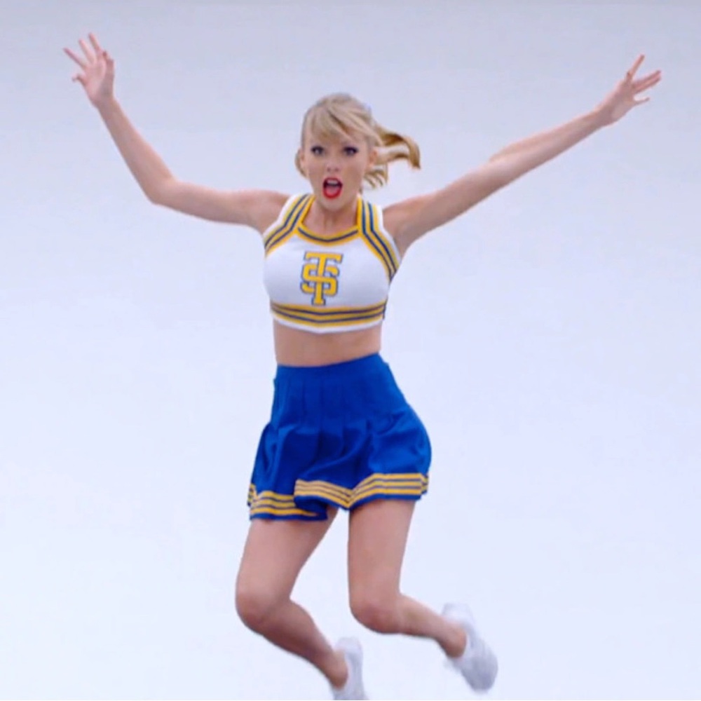 Taylor swift Shake it off cheerleader costume